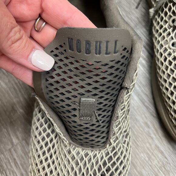 NOBULL Diamond Knit Tan/olive Crossfit Trainer, Men’s 9, Women’s 10.5 - Picture 2 of 11
